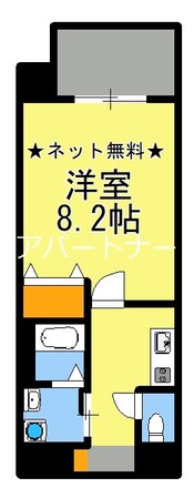 桜島桟橋通駅 徒歩1分 3階の物件間取画像